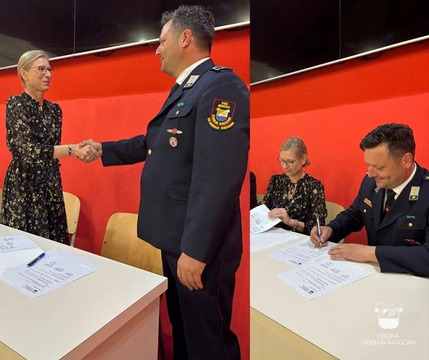 Občina Gornja Radgona podpisala pogodbe z gasilskimi društvi za leto 2025 3